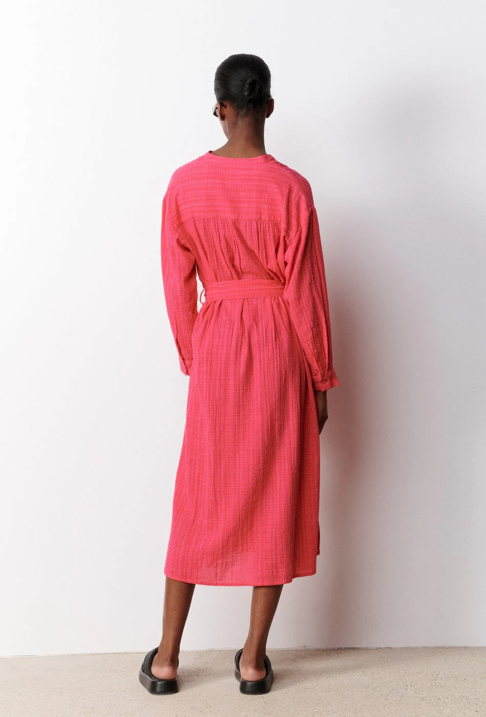 Robe Kaftan Ophelia - Rose - Image 3