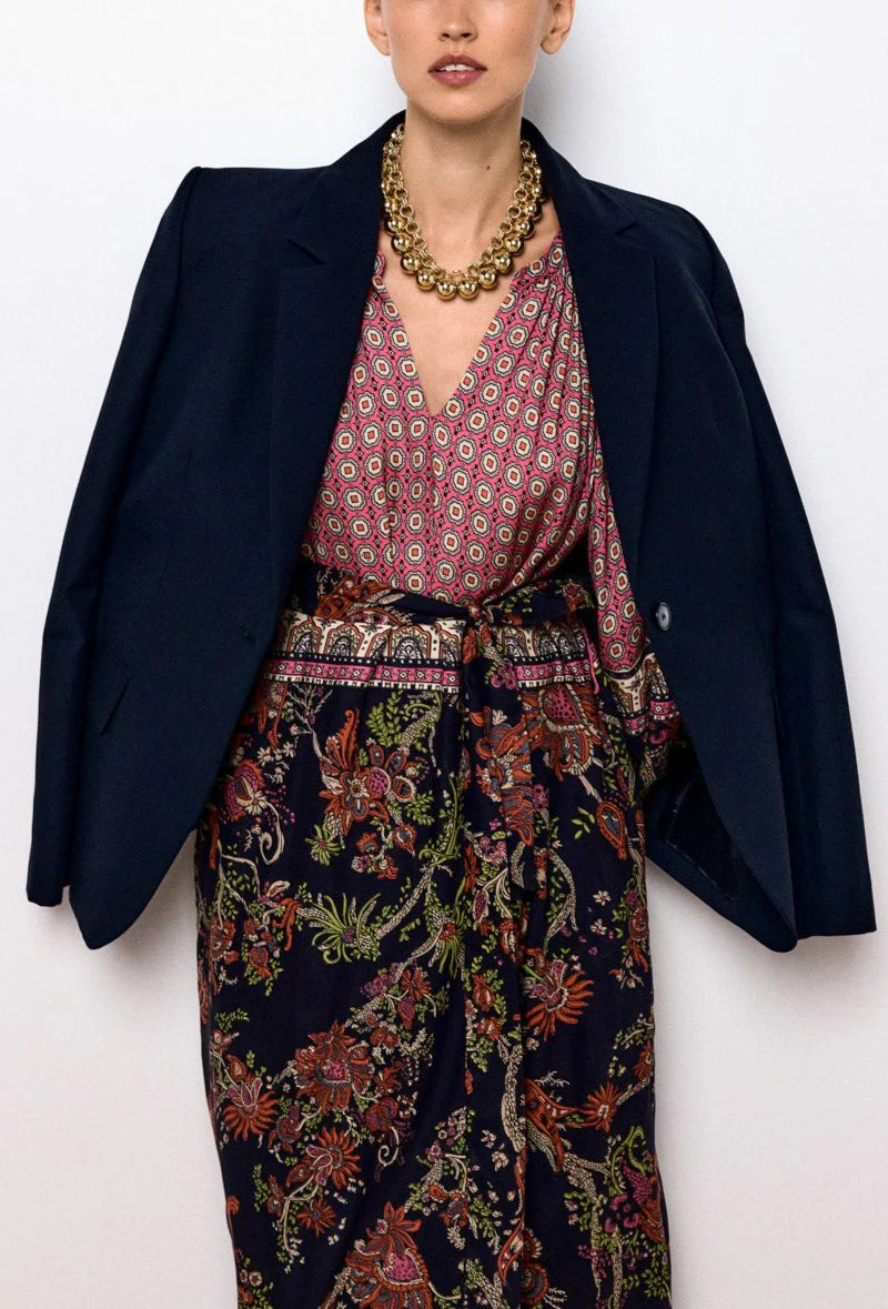 Robe Longue Penelope - Rose - Image 6
