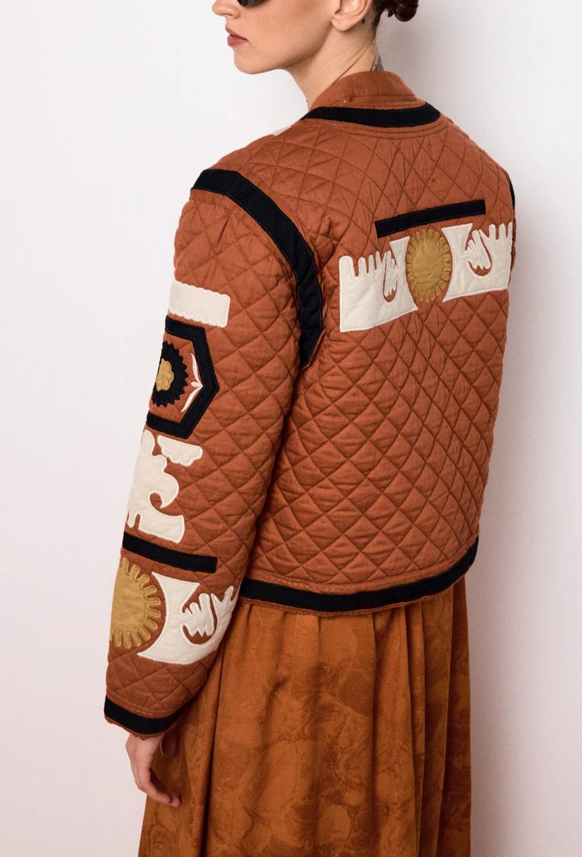 Veste Courte Deva - Terracotta - Image 5