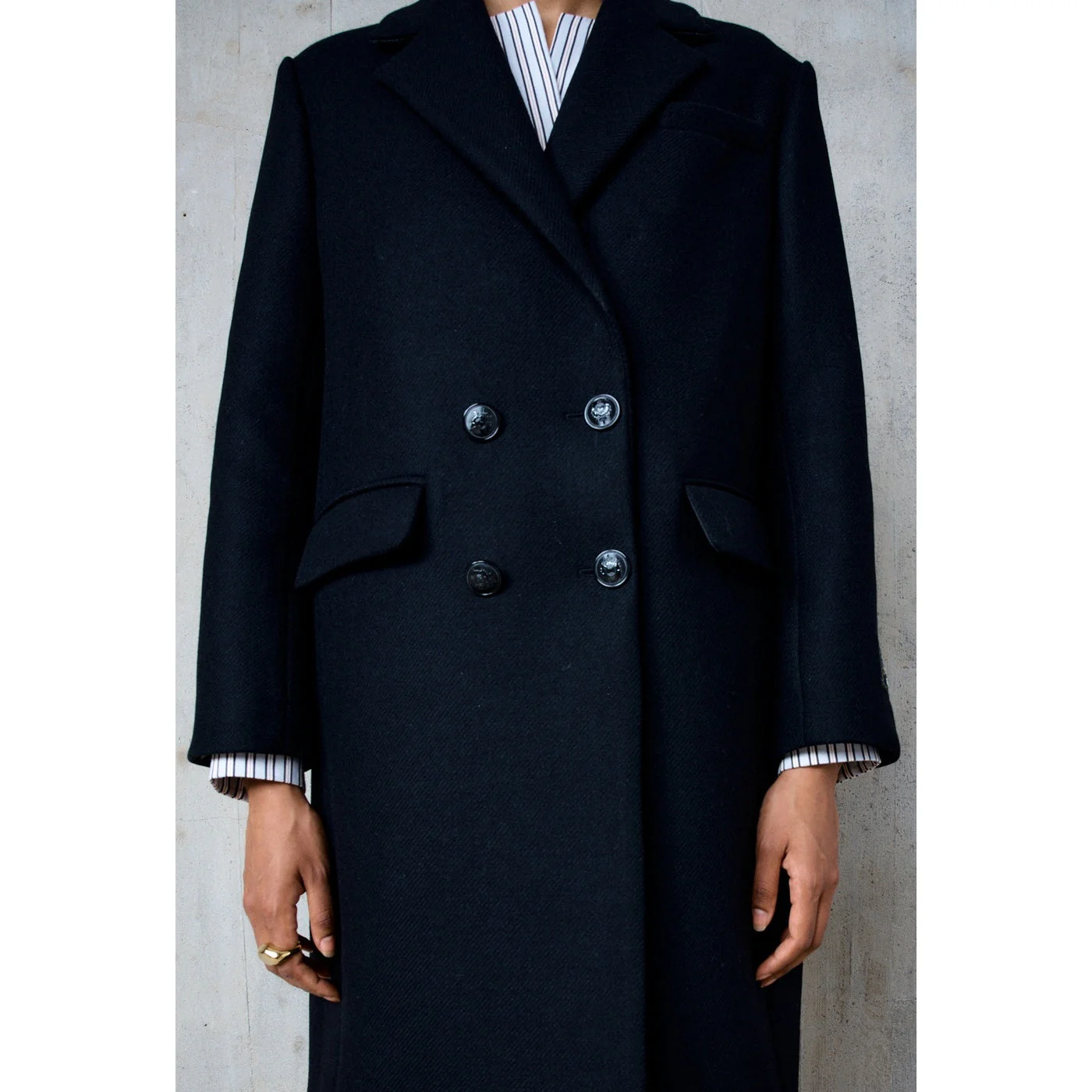 Manteau Court Nicky - Noir - Image 2
