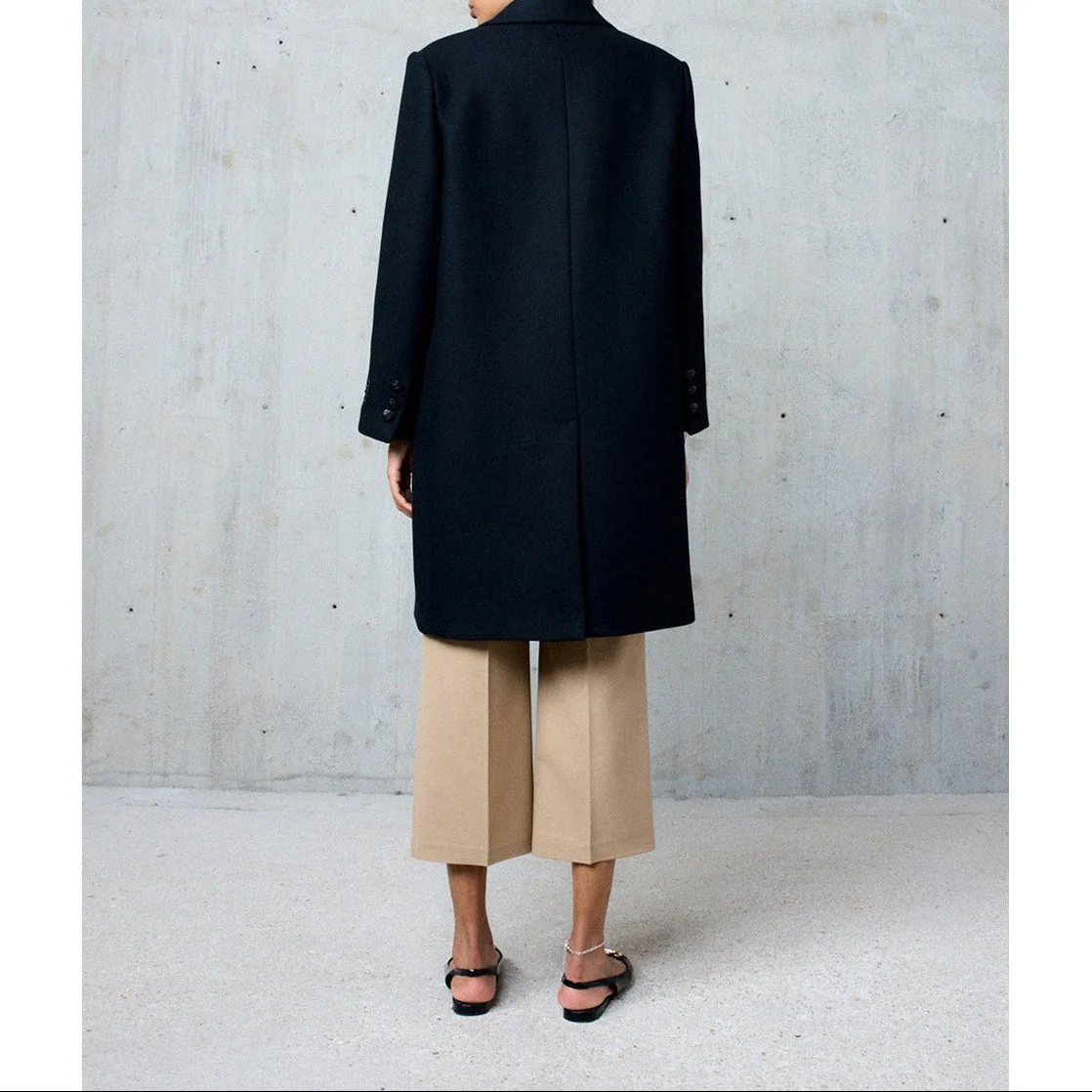 Manteau Court Nicky - Noir - Image 4