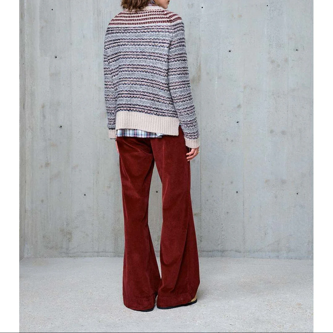 Pull Jacquard Linoa - Ecru - Image 4