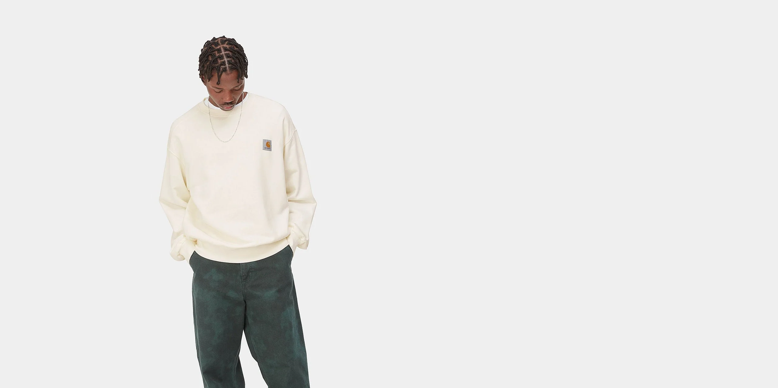 Sweat Nelson - Blanc - Homme - Image 2