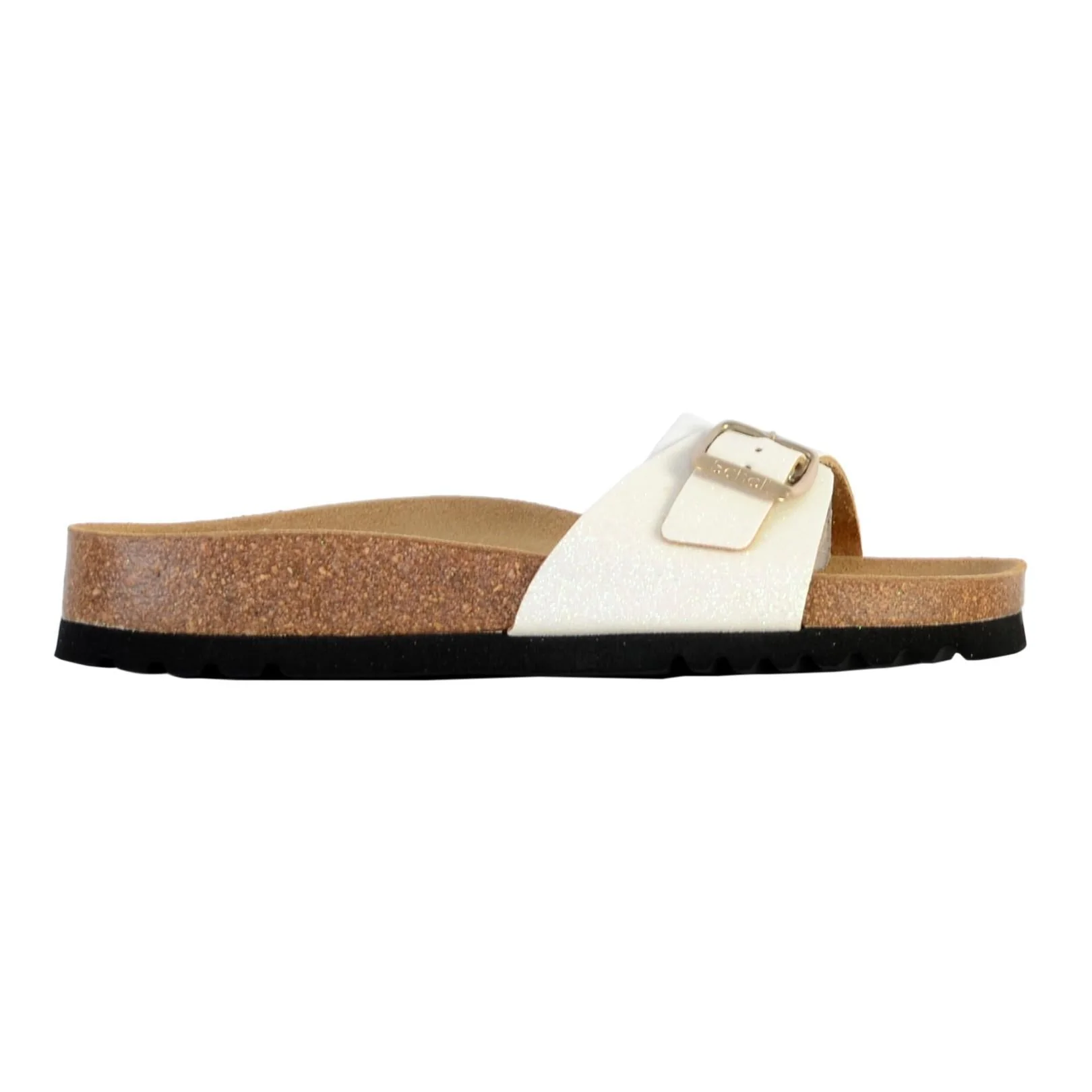 Mules Cuir Estelle - Blanc - Image 2