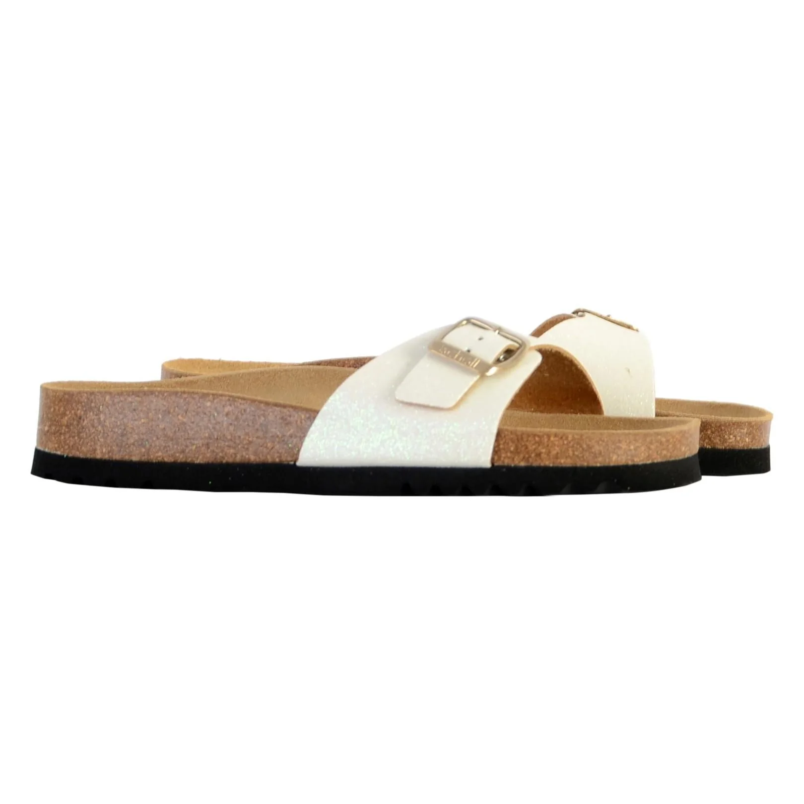 Mules Cuir Estelle - Blanc - Image 3