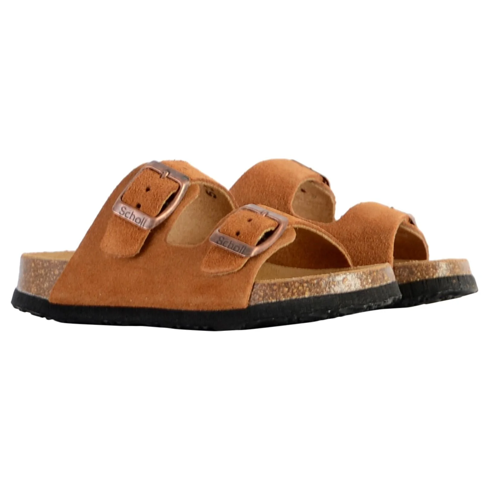 Mules Cuir Alex - Marron - Image 3