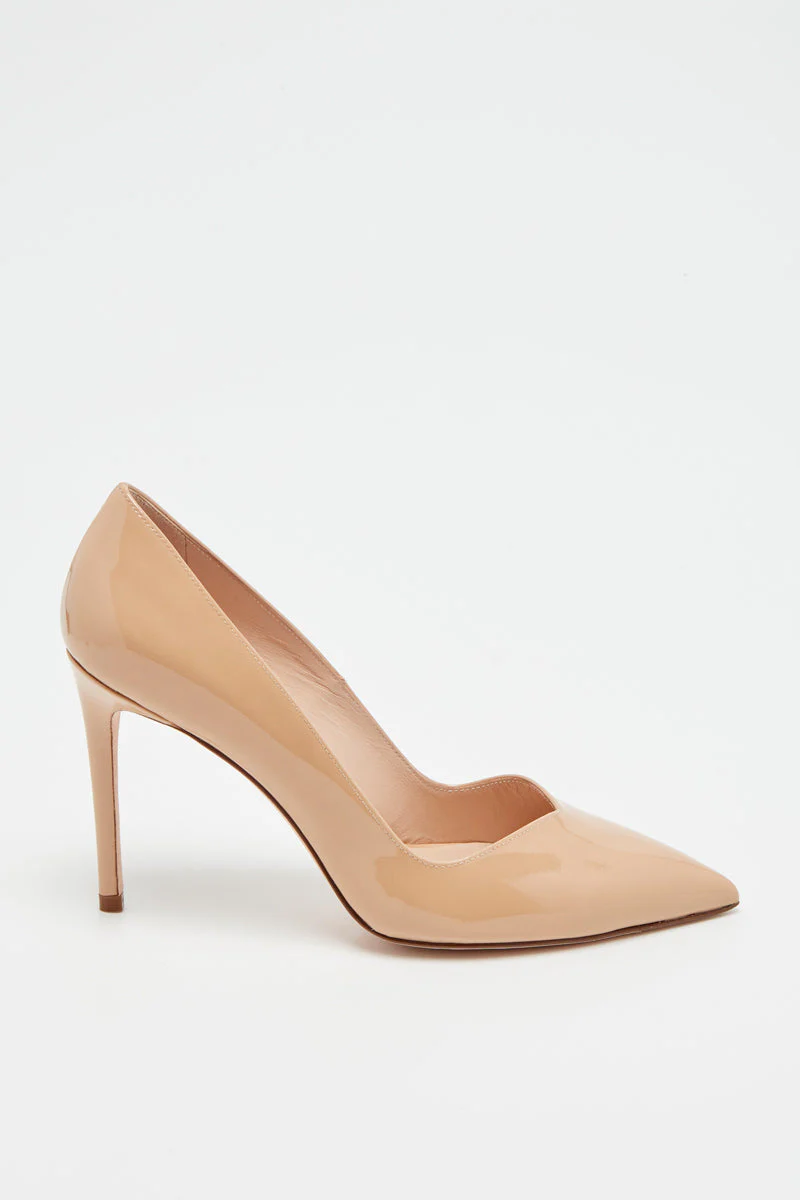 Stuart Weitzman - Escarpins En Cuir Anny - Beige - Image 2