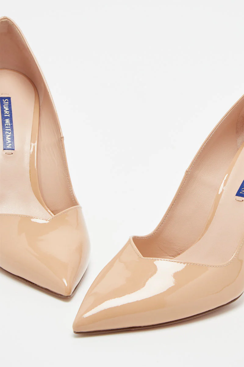 Stuart Weitzman - Escarpins En Cuir Anny - Beige - Image 4