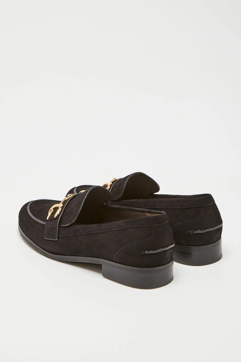 Stuart Weitzman - Mocassins En Nubuck Owen - Noir - Image 3