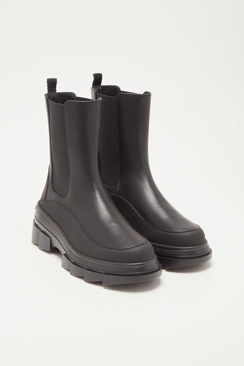 Stuart Weitzman - Bottines Chelsea En Cuir Noho - Noir - Image 2