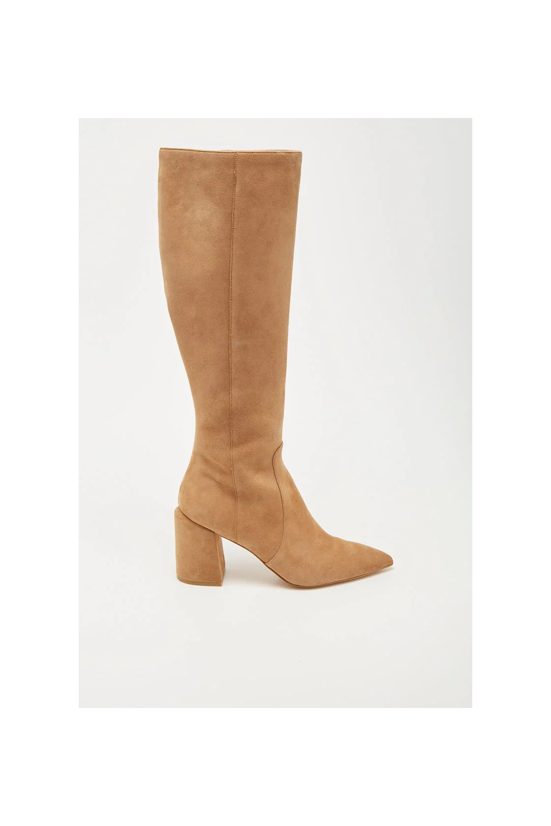 Stuart Weitzman - Bottes En Nubuck Avenue 85 - Amande - Image 2