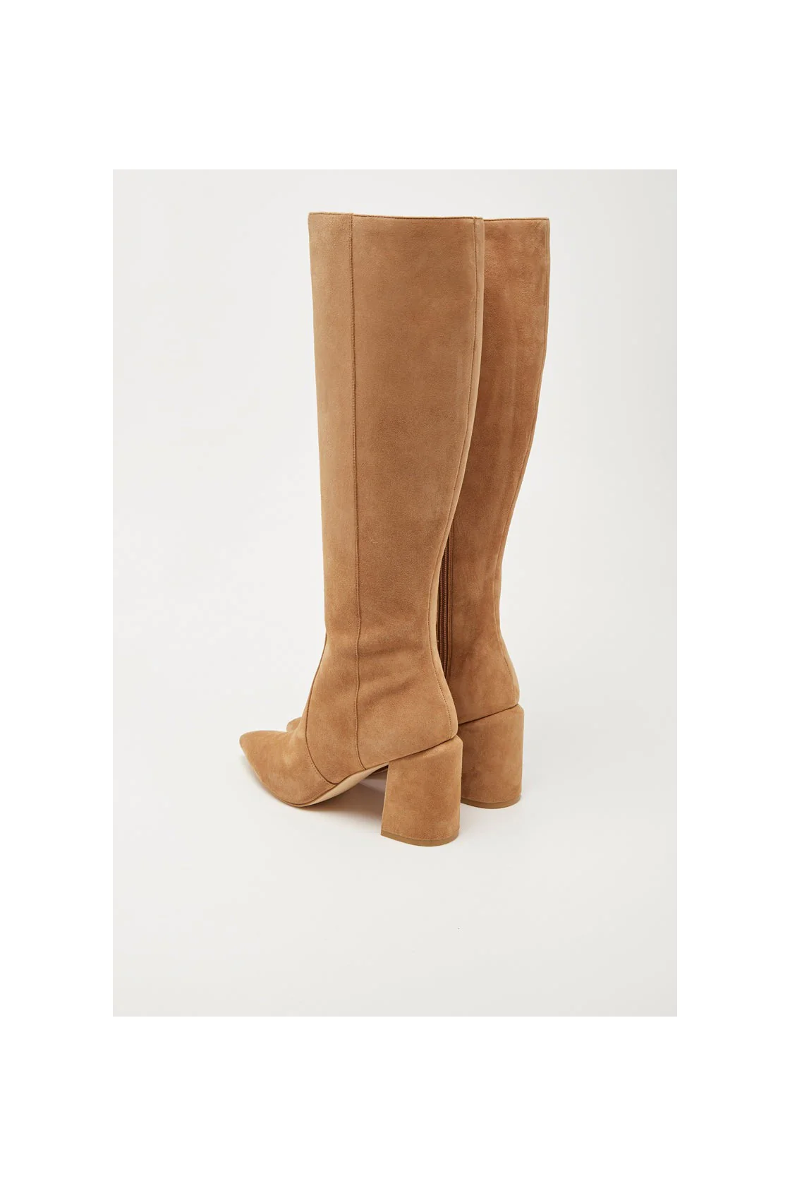 Stuart Weitzman - Bottes En Nubuck Avenue 85 - Amande - Image 3