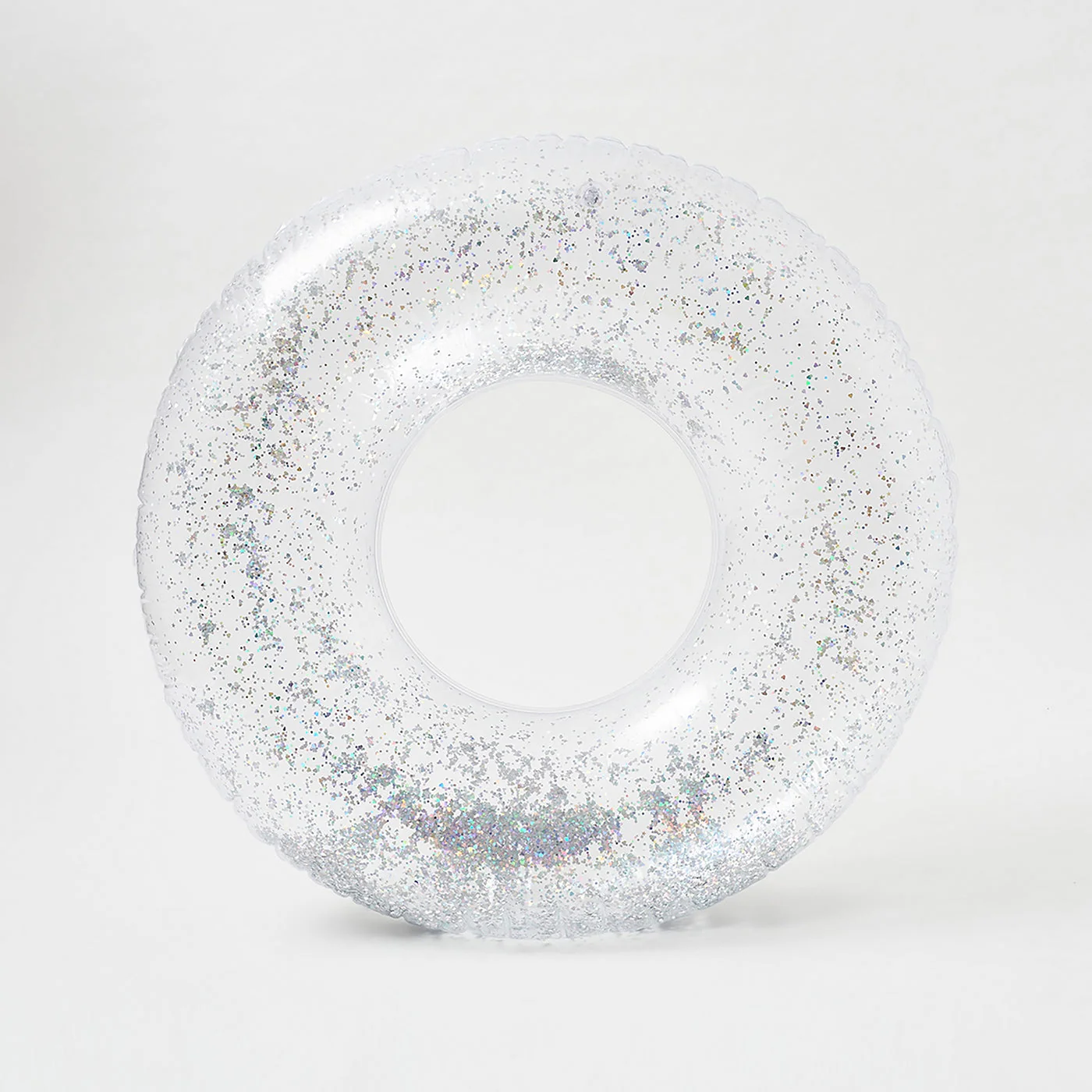 Bouée Glitter Adulte - Transparent Paillettes - Image 10