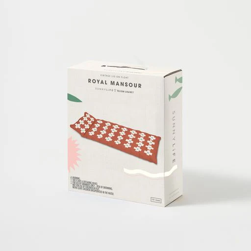 Matelas Flottant Luxe Royal Mansour Adulte - Terracotta - Image 8