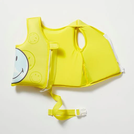 Gilet De Natation Smiley - Jaune - Image 3