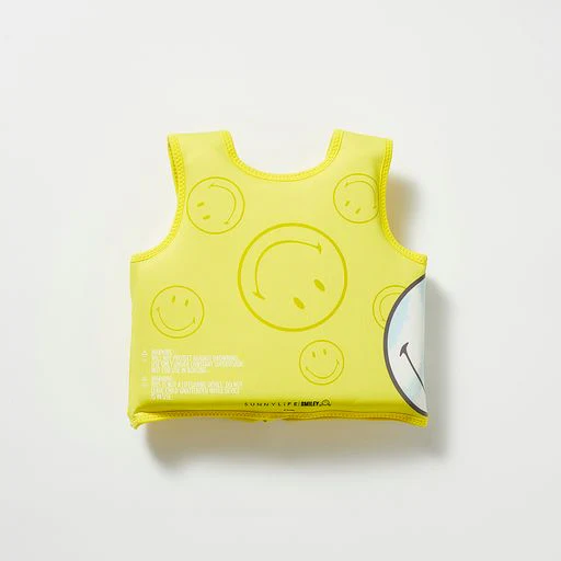 Gilet De Natation Smiley - Jaune - Image 4