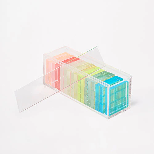 Jeu Mini Jumbling Tower Crystal Lucite - Multicolore - Image 3