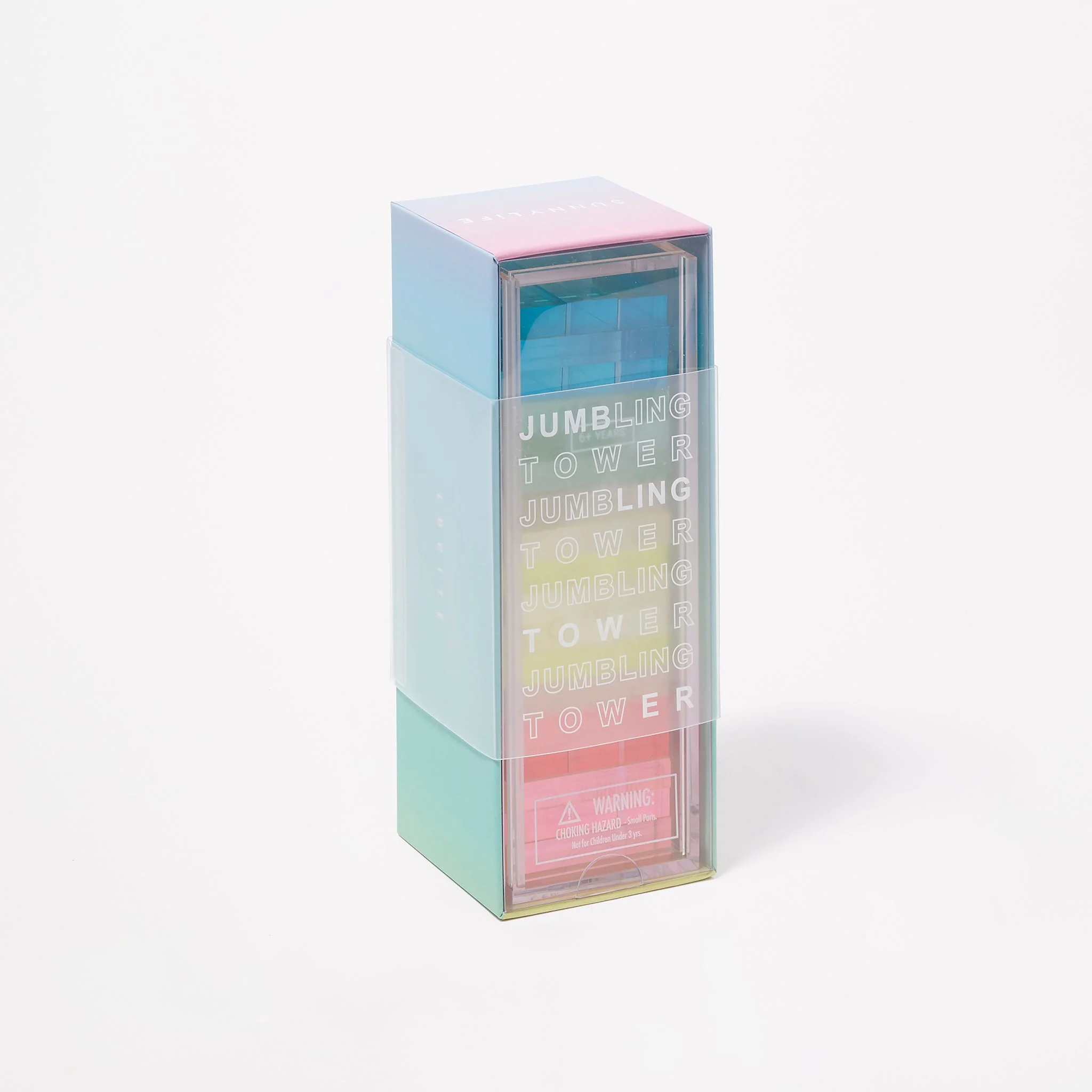 Jeu Mini Jumbling Tower Crystal Lucite - Multicolore - Image 4