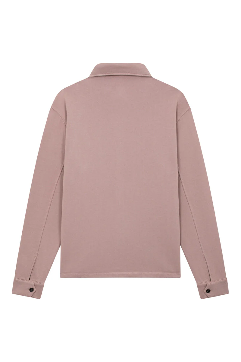 Chemise En Coton Biologique Hearth Shirt Vieux Rose - Image 2