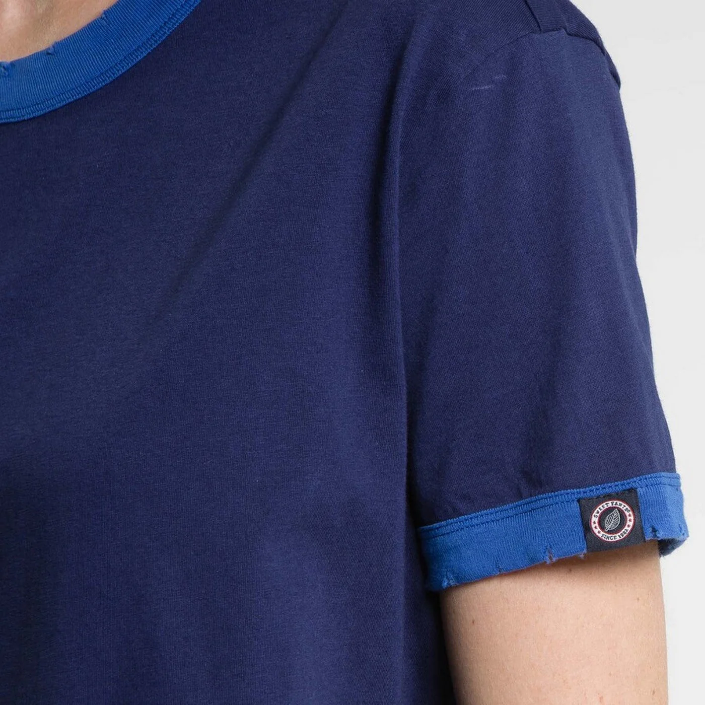 T-Shirt Ringer - Marine/Supreme - Mixte - Image 11