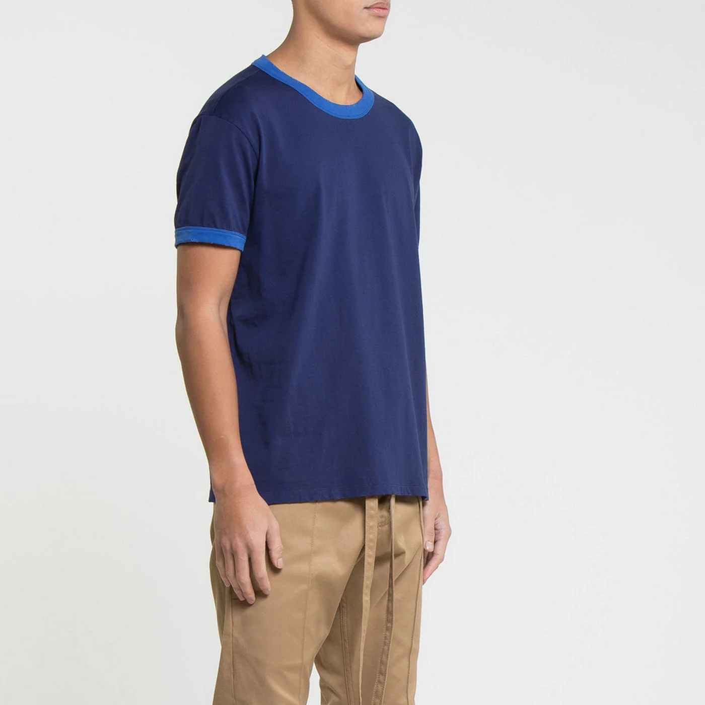 T-Shirt Ringer - Marine/Supreme - Mixte - Image 2