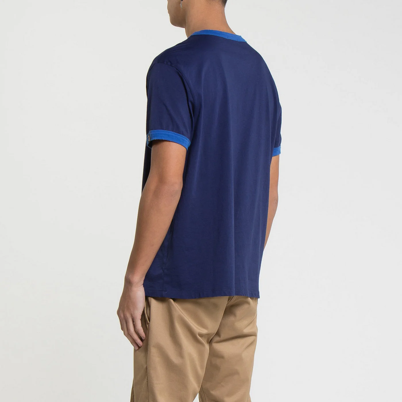 T-Shirt Ringer - Marine/Supreme - Mixte - Image 3