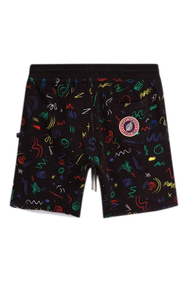 Short Tkid Cutoff Print - Noir - Image 4