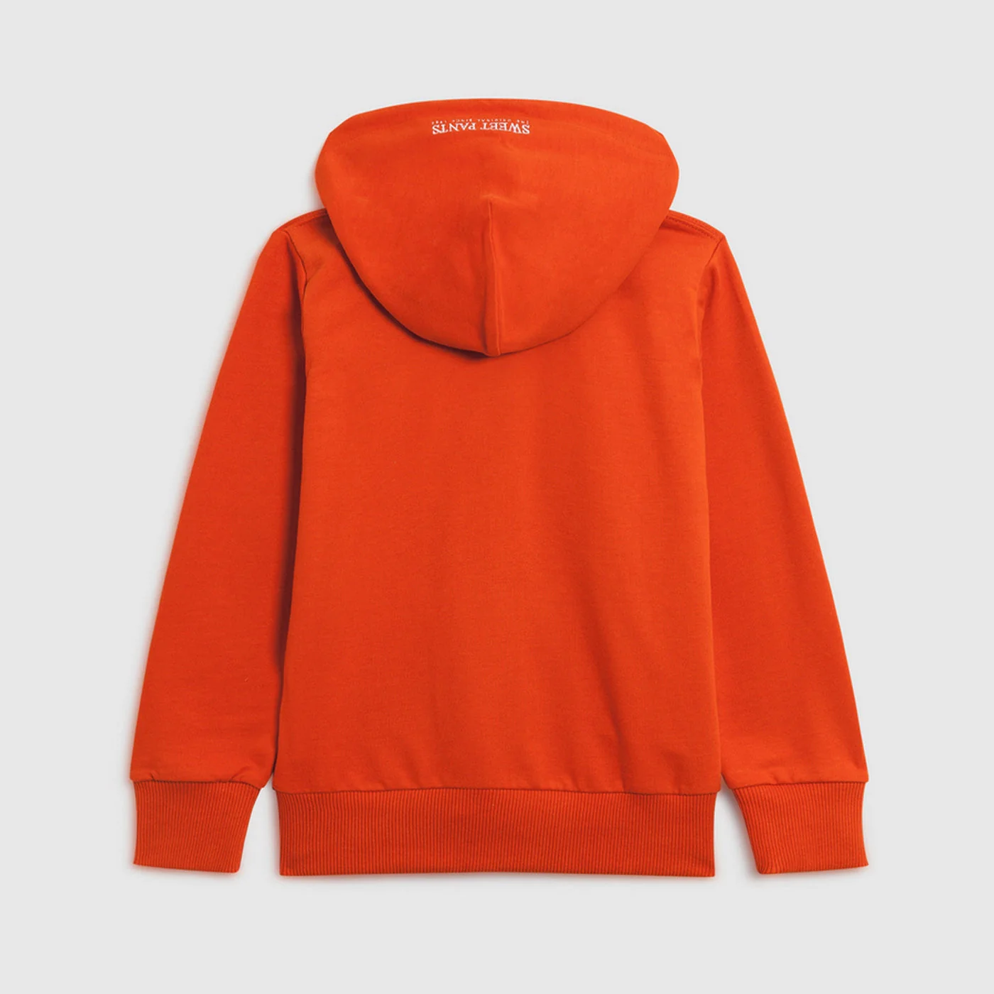 Sweat Zipe Capuche - Orange - Enfant - Image 2