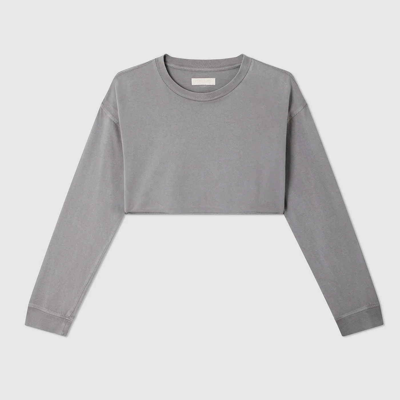 T-Shirt Urban Cropped - Grey - Femme - Image 2