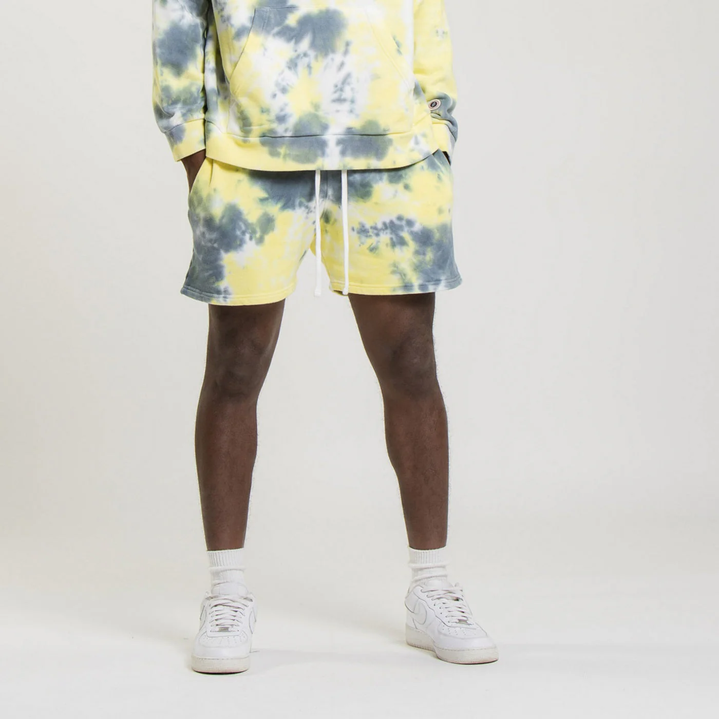 Short Unisexe Urban Prime T&D - Cloud Yellow - Mixte - Image 9