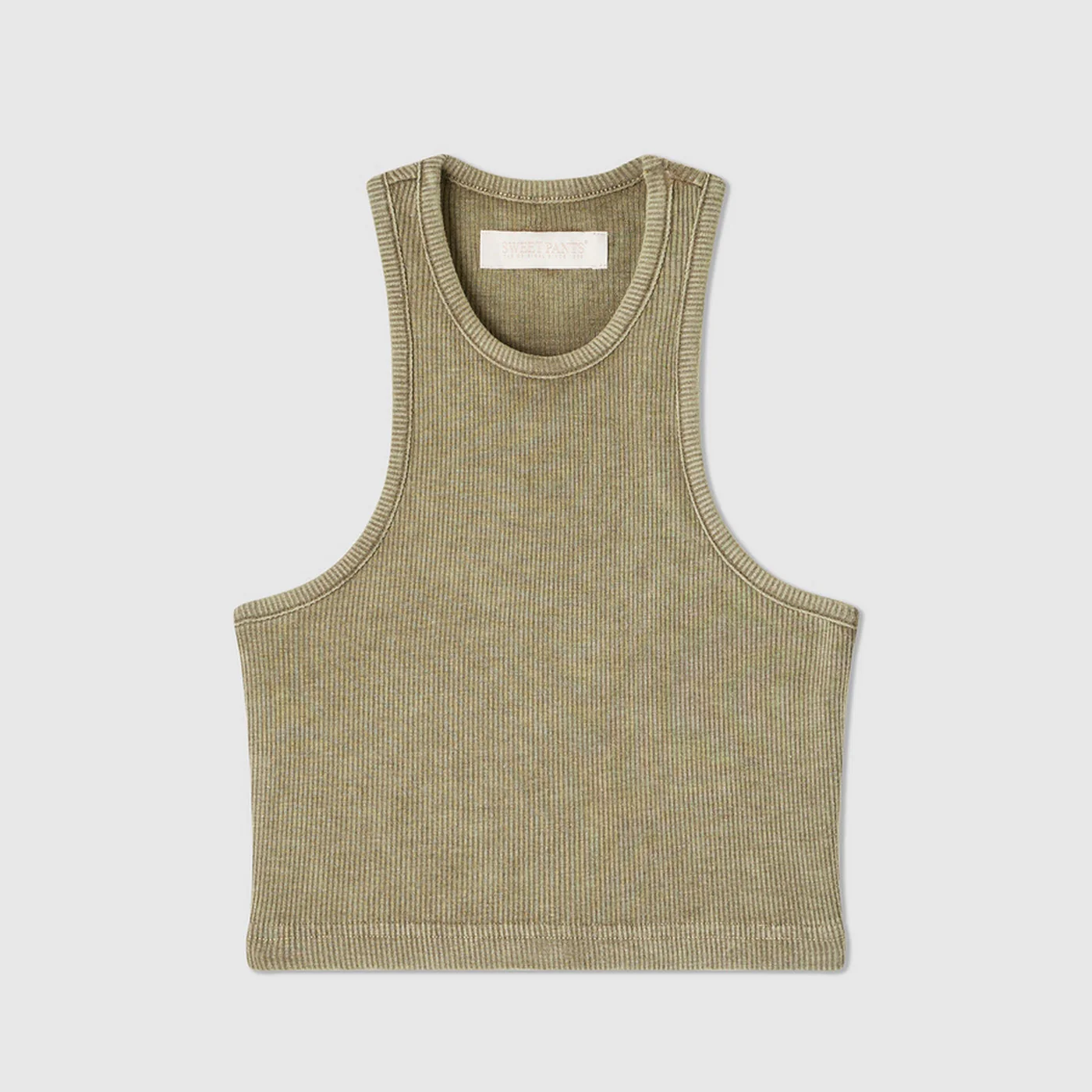 Débardeur Urban Tank Crop - Kaki - Femme - Image 2