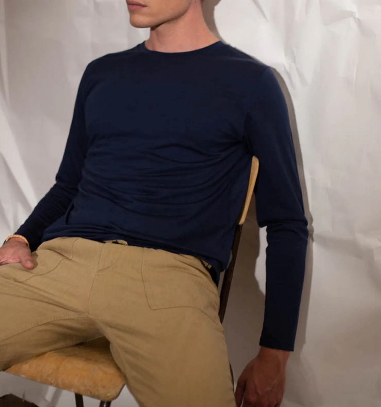 T-Shirt Newpie - Bleu Marine - Image 2