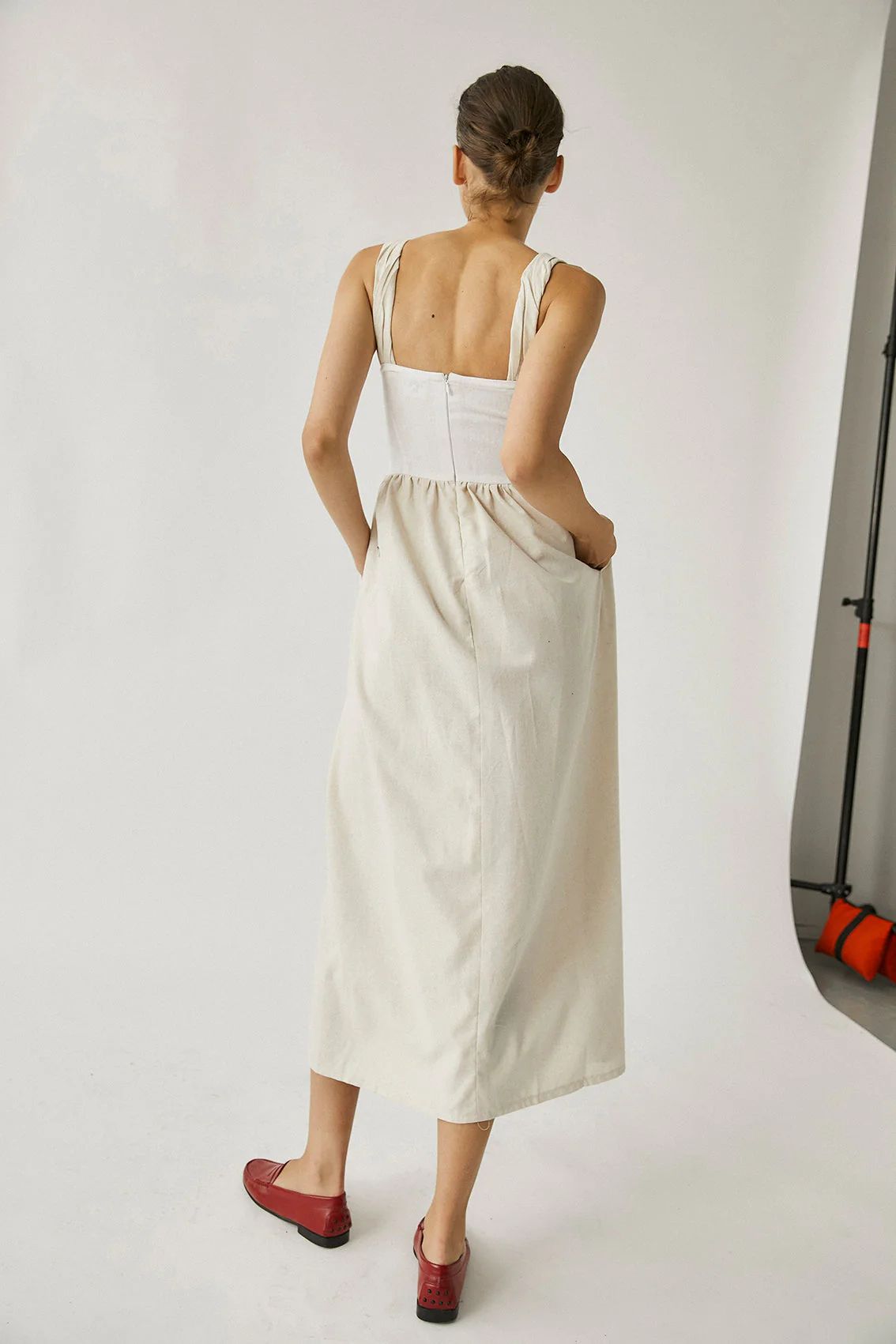 Robe Nasser - Beige & Ivory - Image 3
