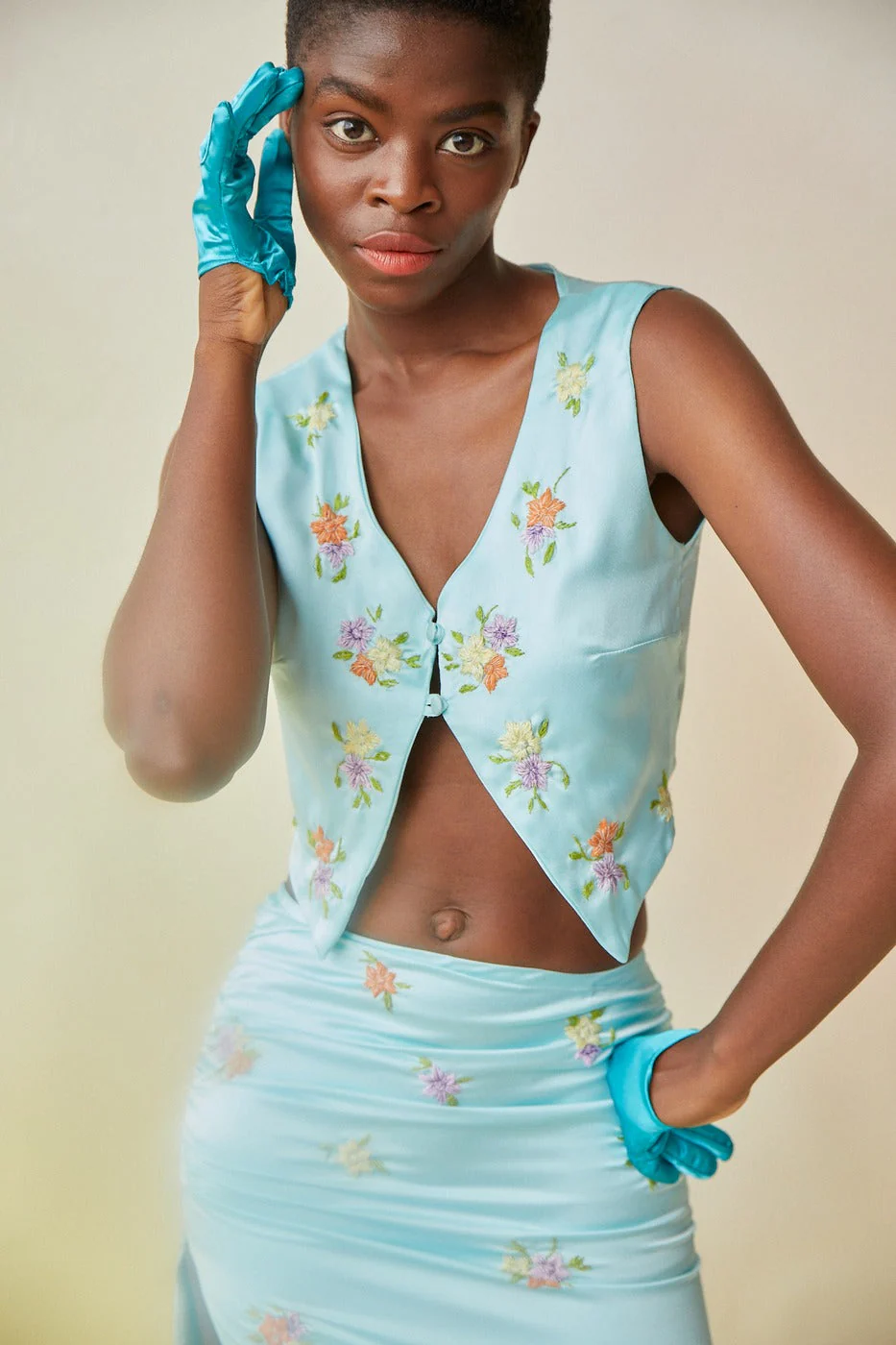 Top Isidora - Light Blue - Image 4