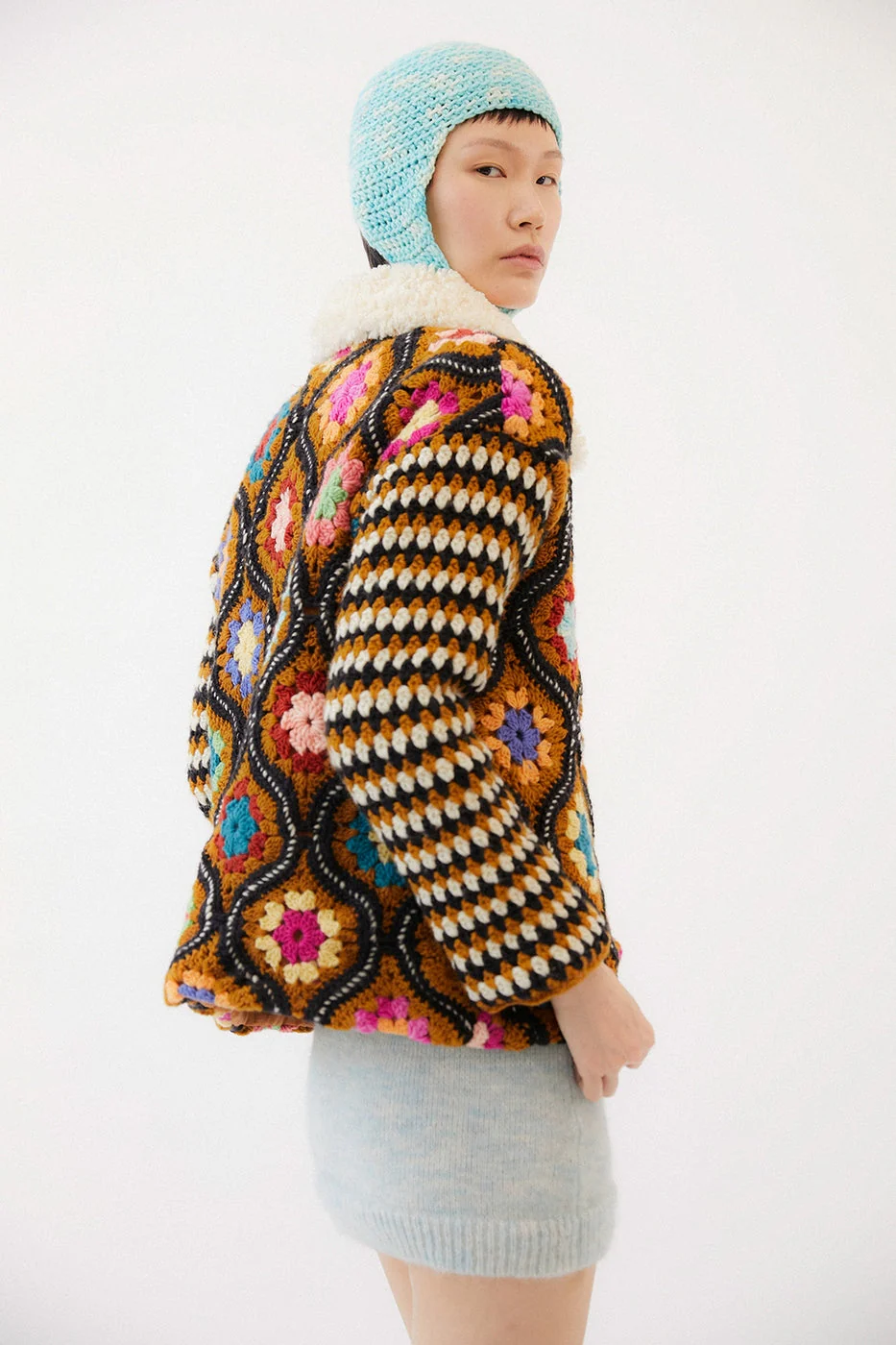 Veste En Laine Clara - Rust Brown - Image 5