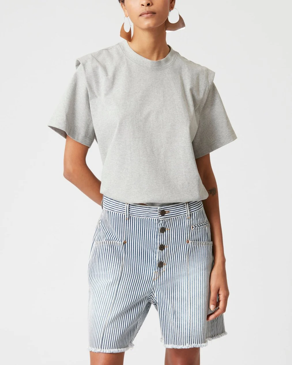 Tee Shirt Zelitos - Light Grey - Image 2