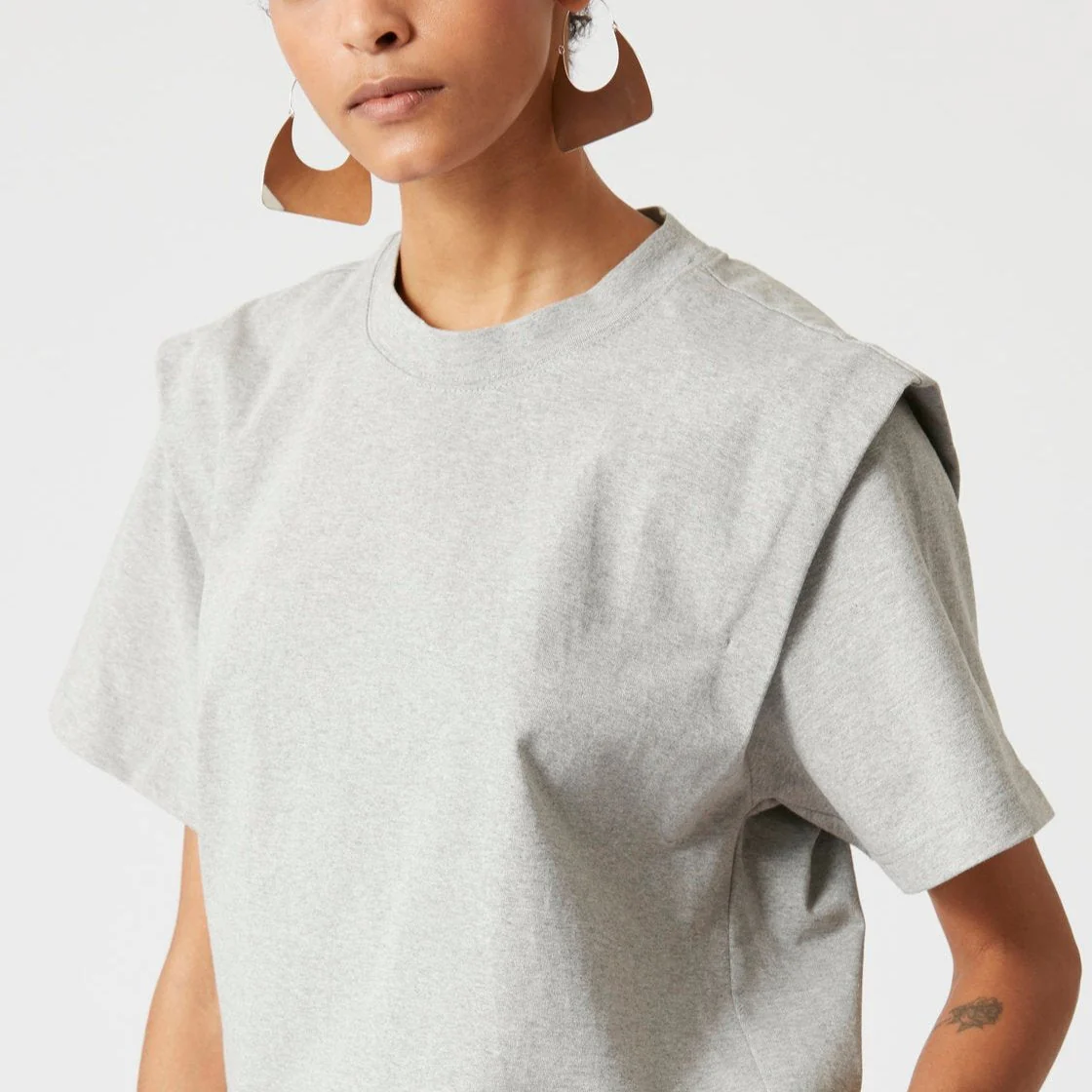 Tee Shirt Zelitos - Light Grey - Image 4
