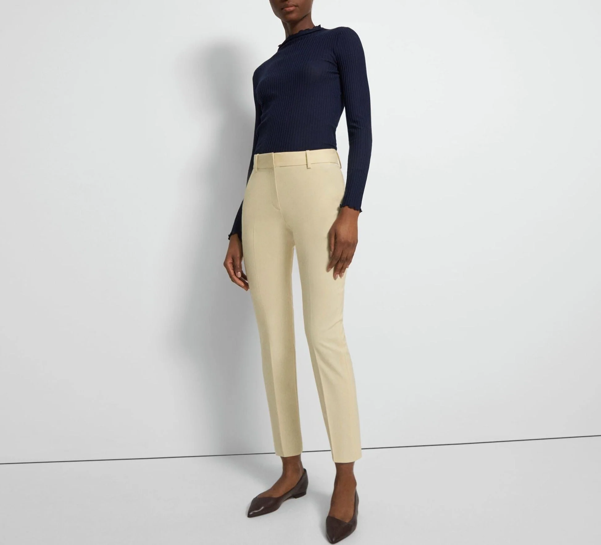 Theory NYC - Pants - Treeca 2 - Butter Yellow - Image 11
