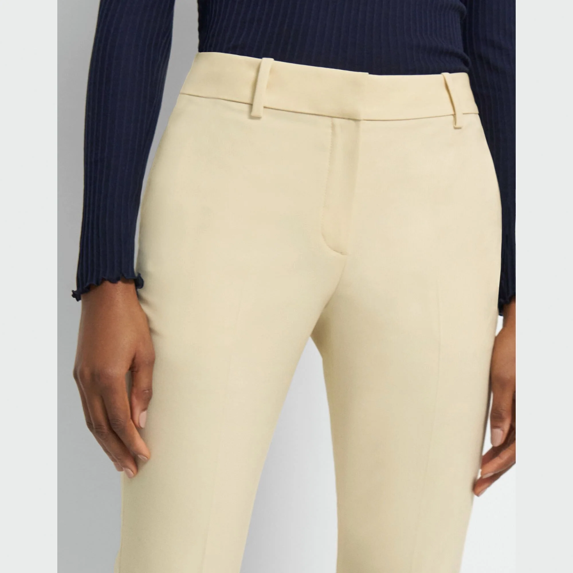 Theory NYC - Pants - Treeca 2 - Butter Yellow - Image 5