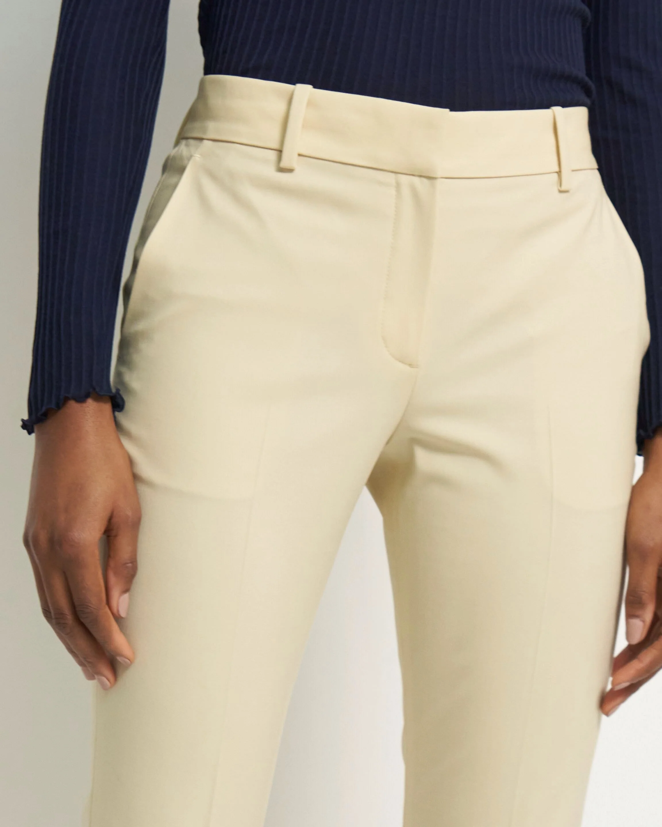 Theory NYC - Pants - Treeca 2 - Butter Yellow - Image 6