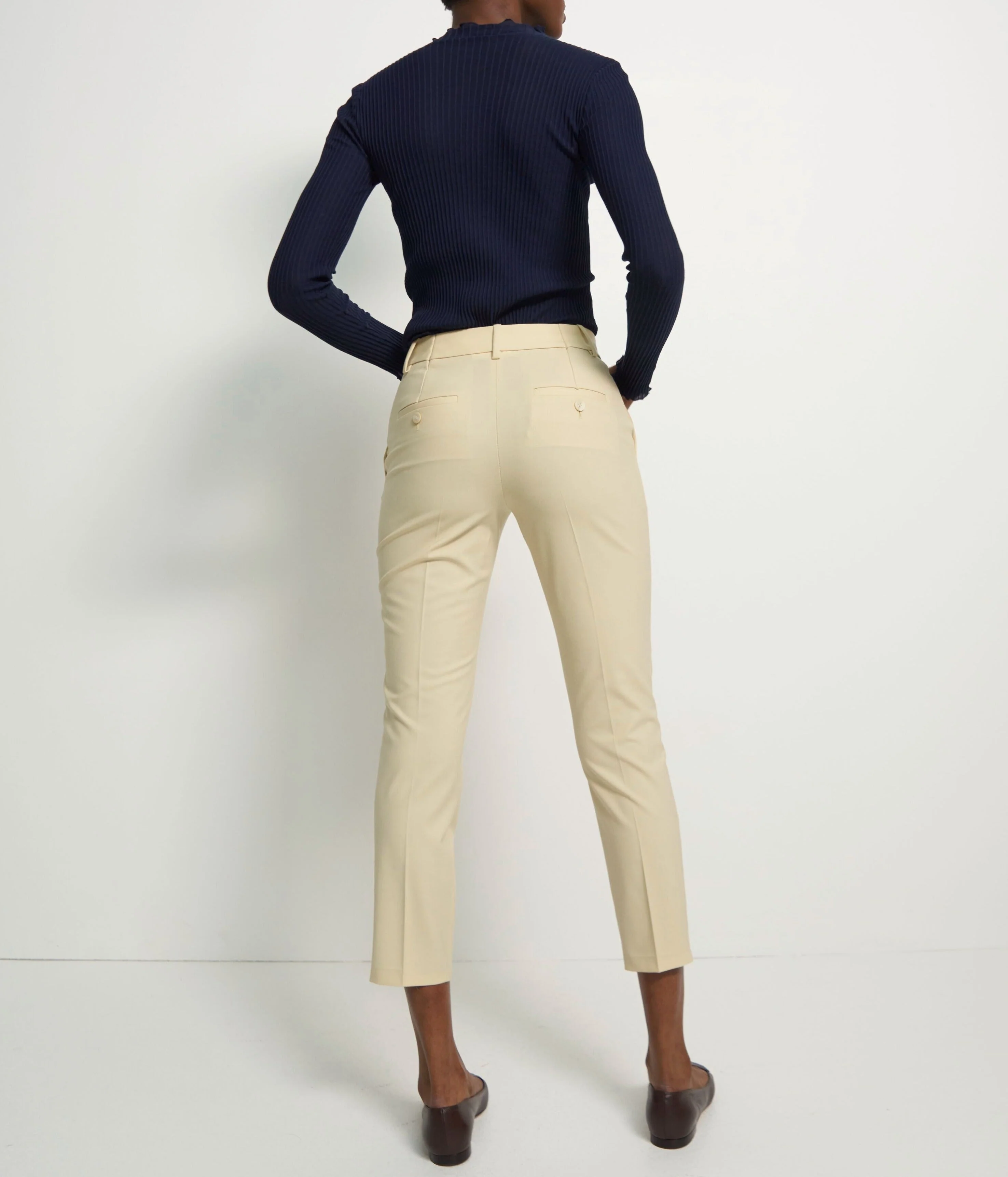 Theory NYC - Pants - Treeca 2 - Butter Yellow - Image 8