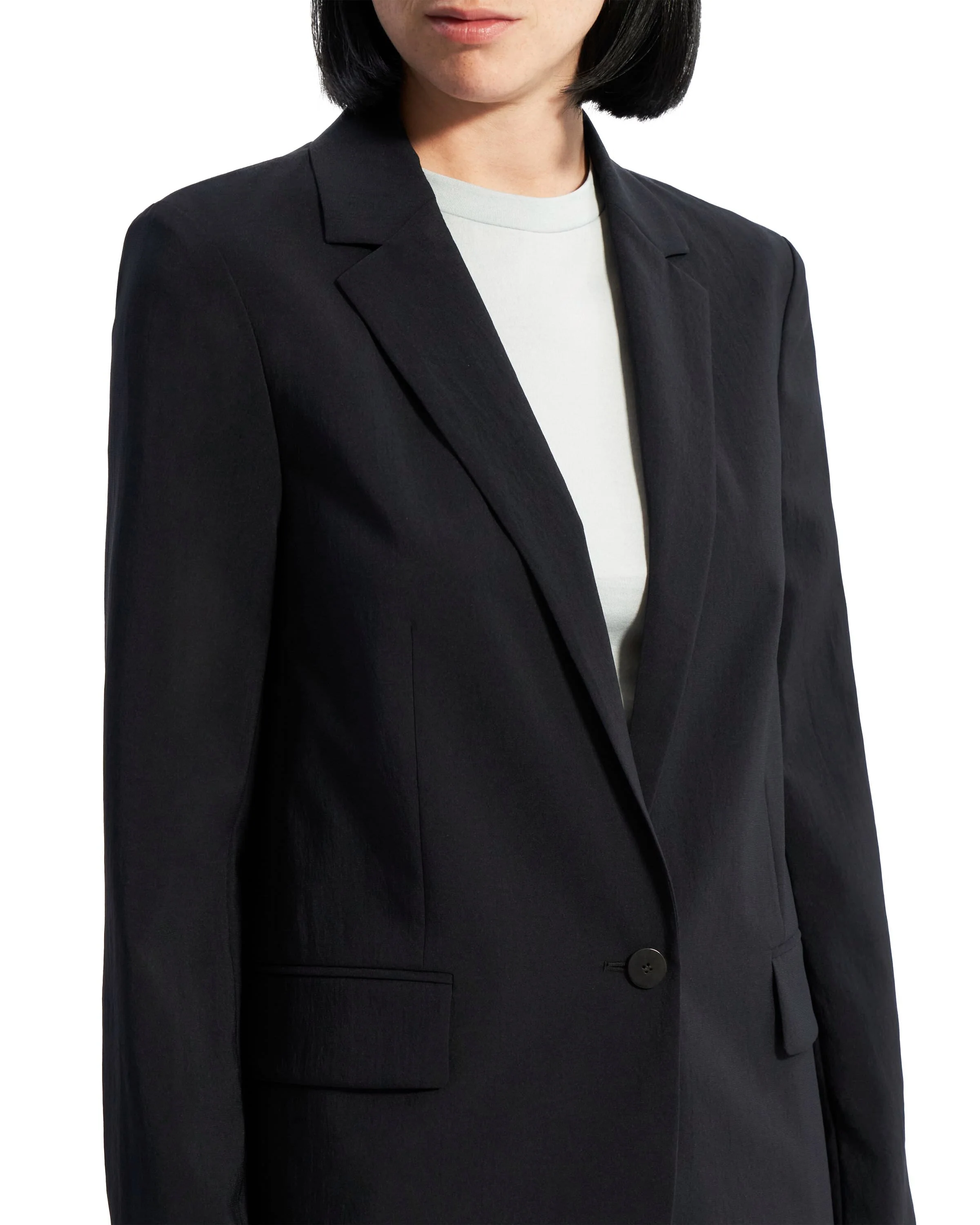 Jackets - Casual Blazer Ub - Black - Image 5
