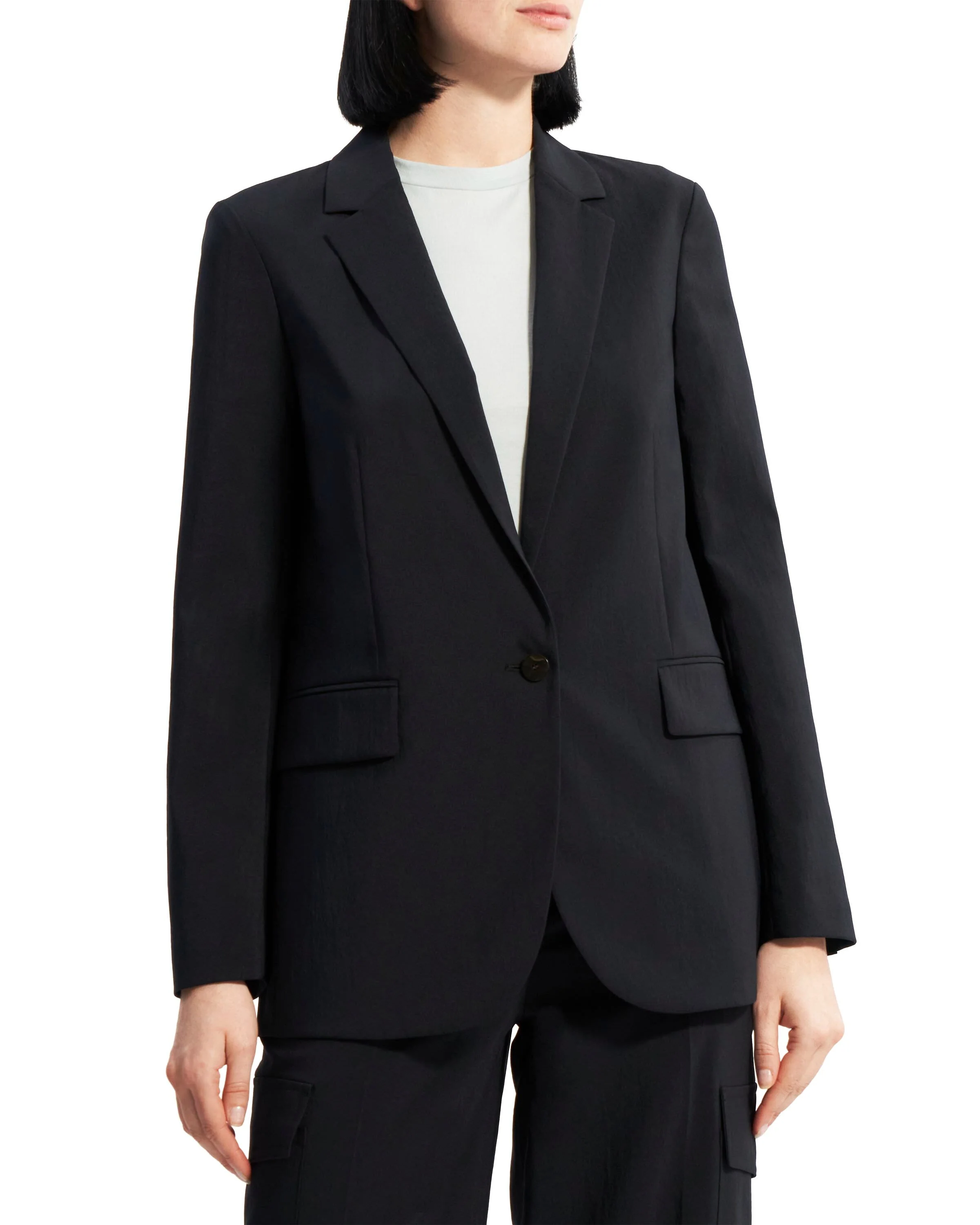 Jackets - Casual Blazer Ub - Black - Image 6