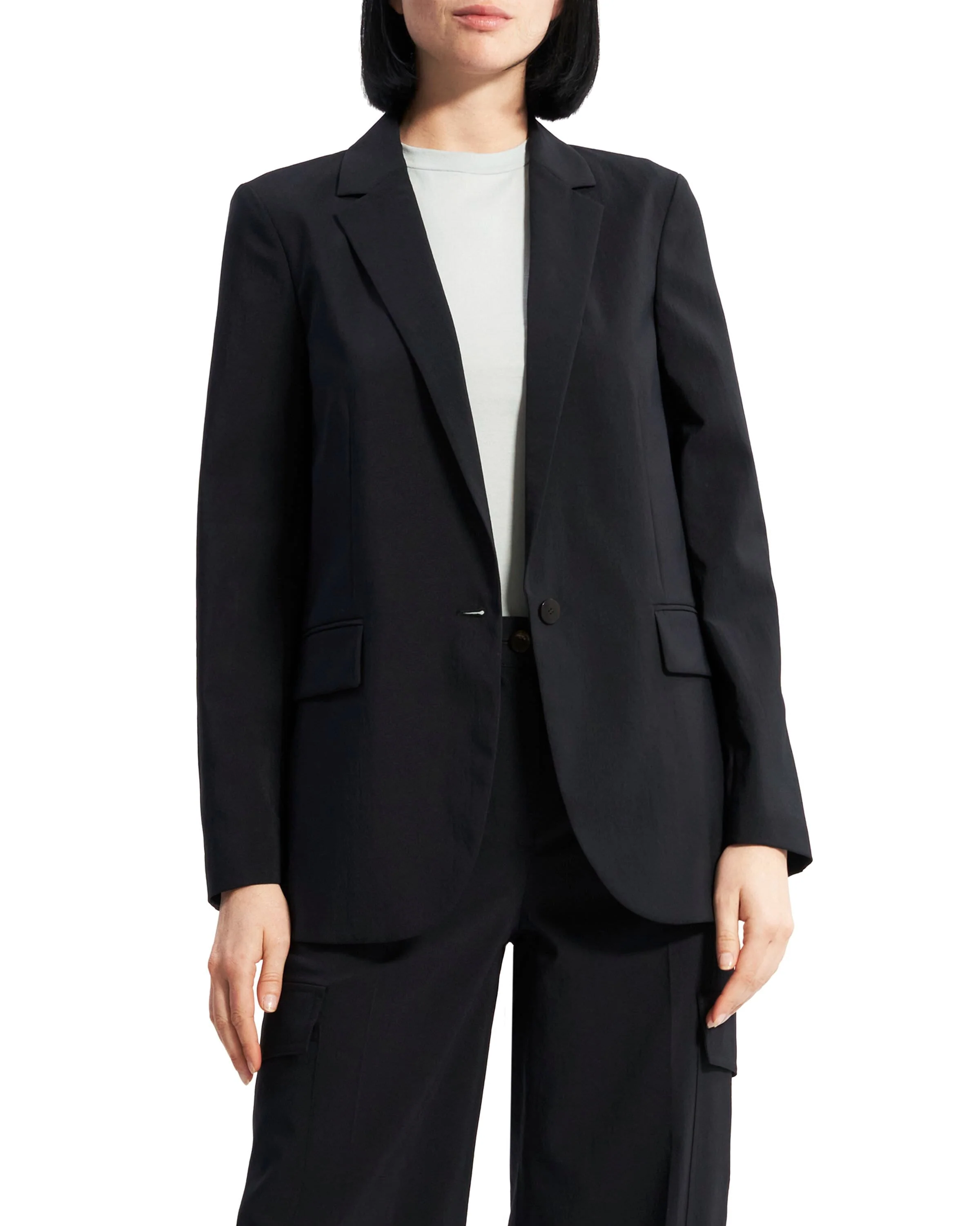 Jackets - Casual Blazer Ub - Black - Image 7