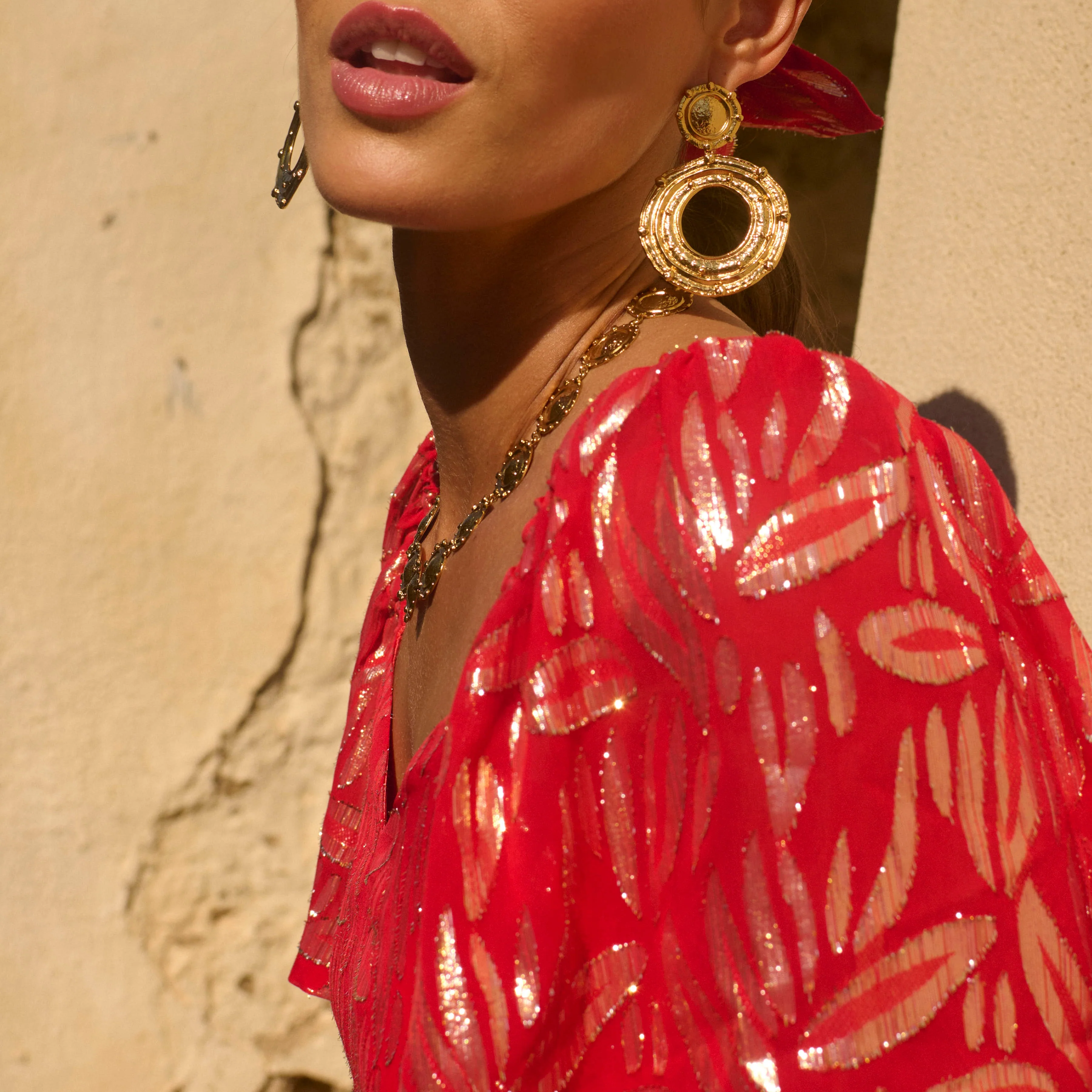 Top Lizia Rouge Lurex - Image 6