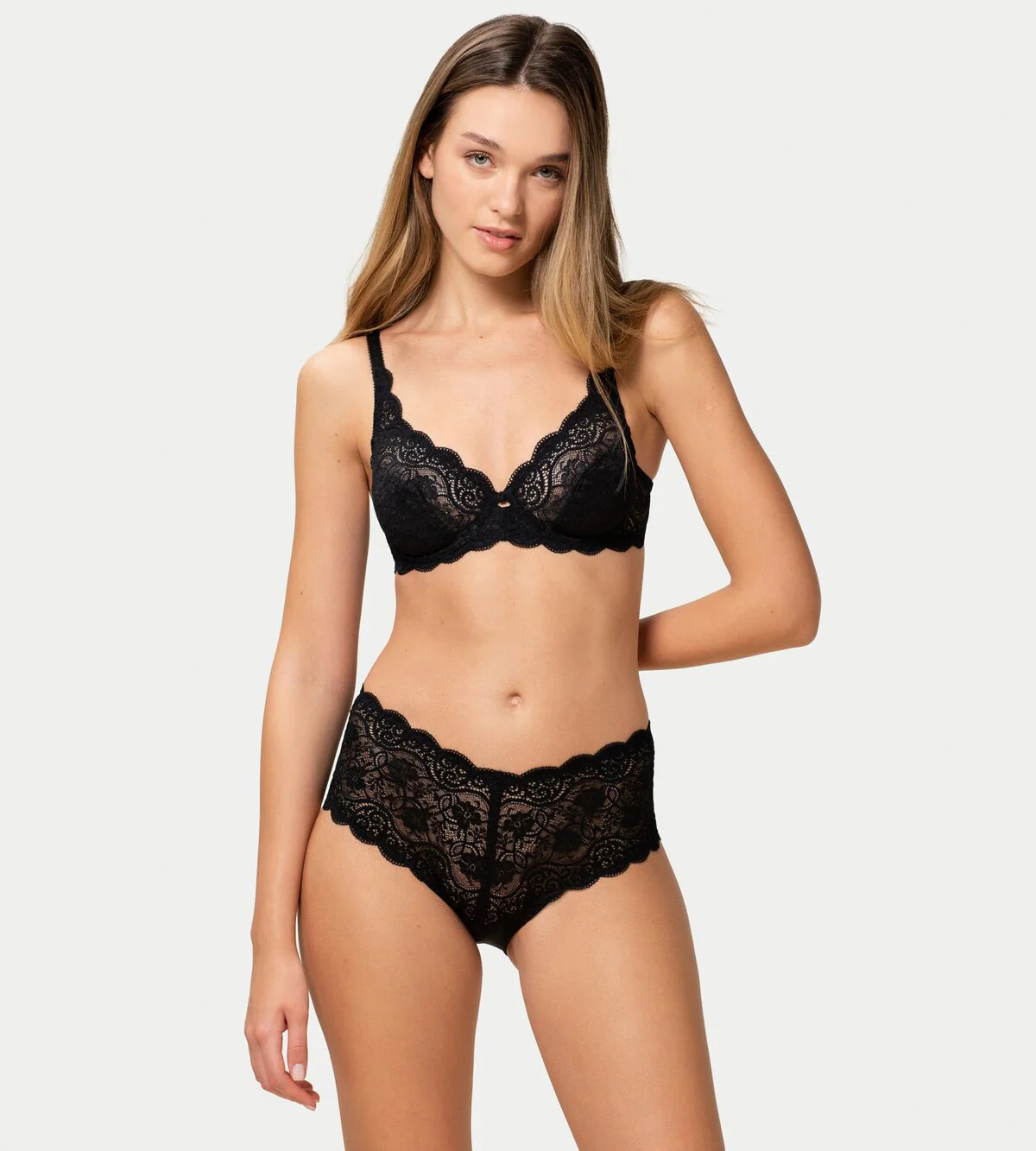 Culotte Amourette 300 Maxi X - Black - Image 2