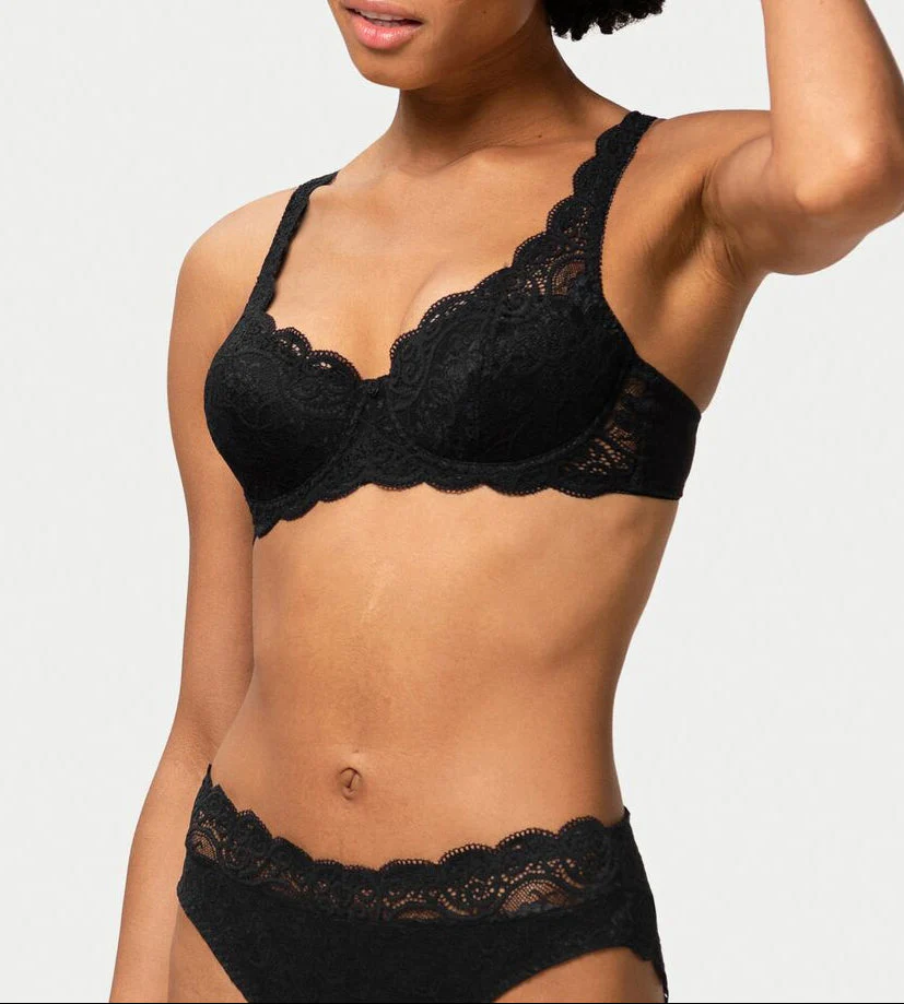 Soutien-Gorge Balconnet Ampliforme Amourette 300 Whp X - Black - Image 4