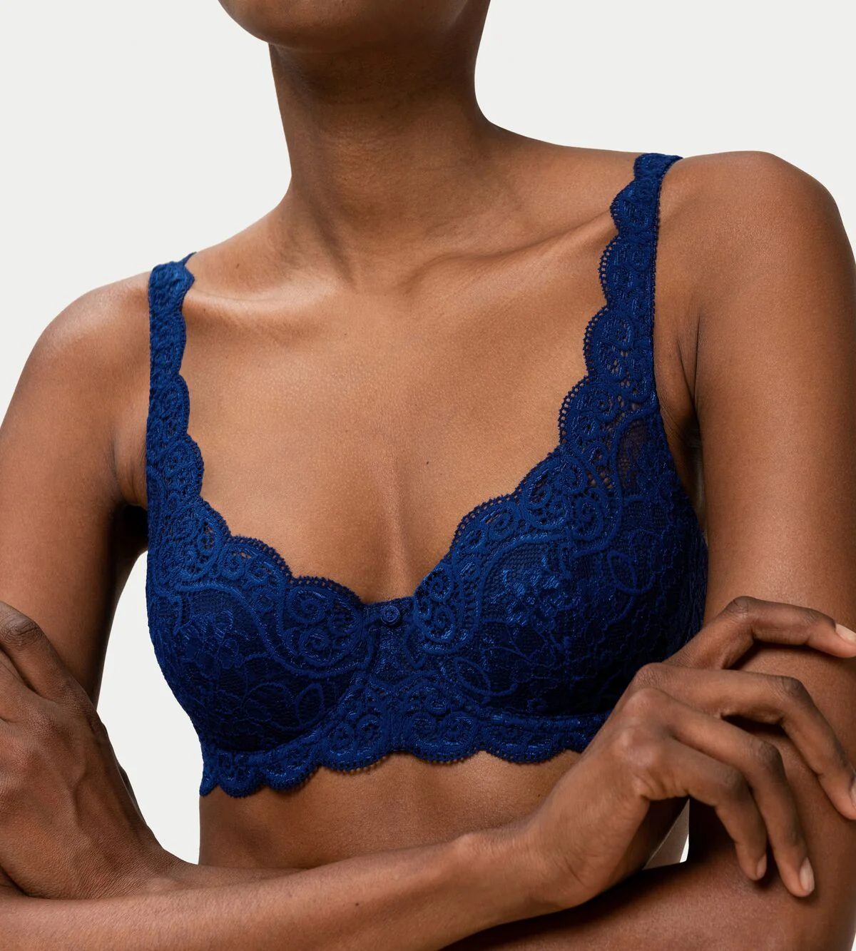 Soutien-Gorge Balconnet Ampliforme Amourette 300 Whp X - Deep Water - Image 2