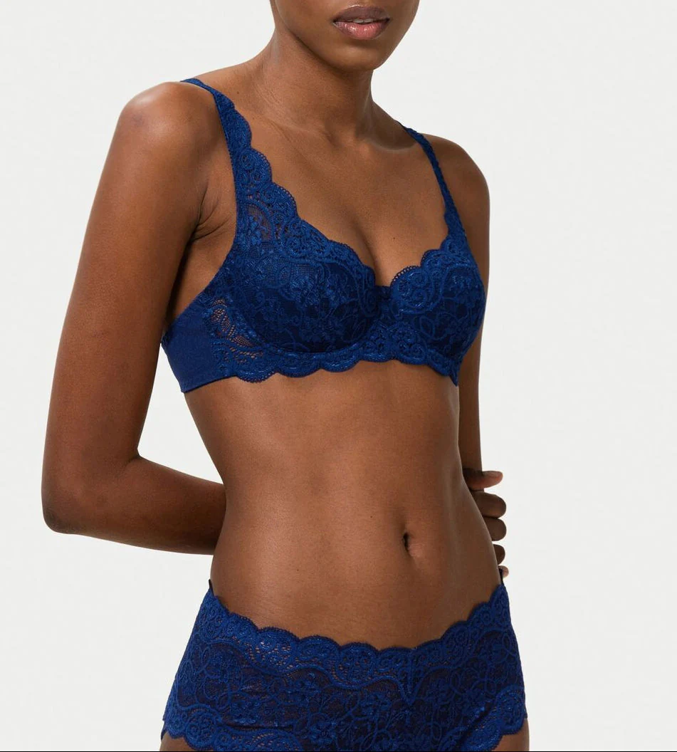 Soutien-Gorge Balconnet Ampliforme Amourette 300 Whp X - Deep Water - Image 5