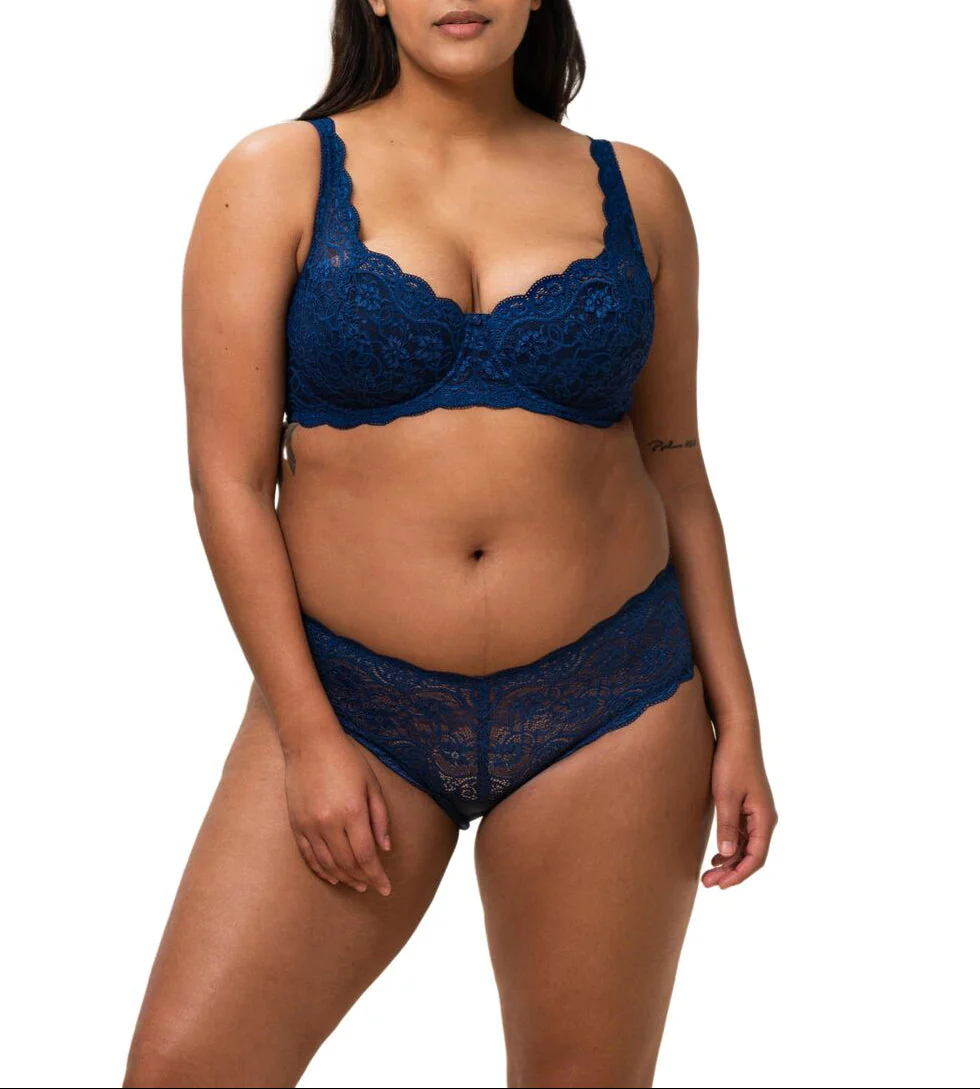Soutien-Gorge Balconnet Ampliforme Amourette 300 Whp X - Deep Water - Image 7